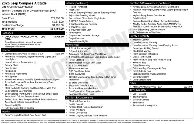 2026 Jeep Compass Altitude - Photo 35