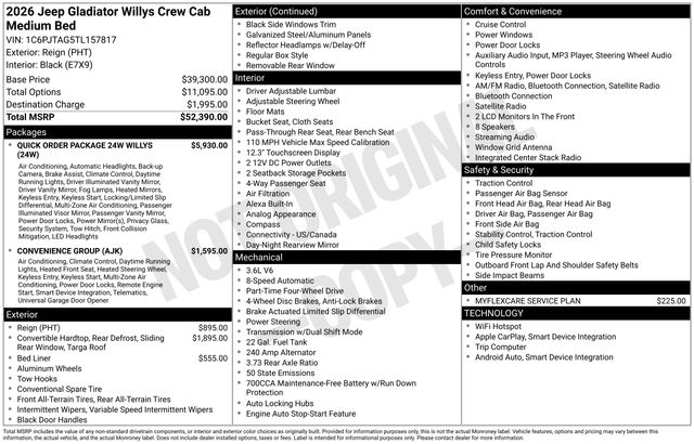 2026 Jeep Gladiator Willys - Photo 8