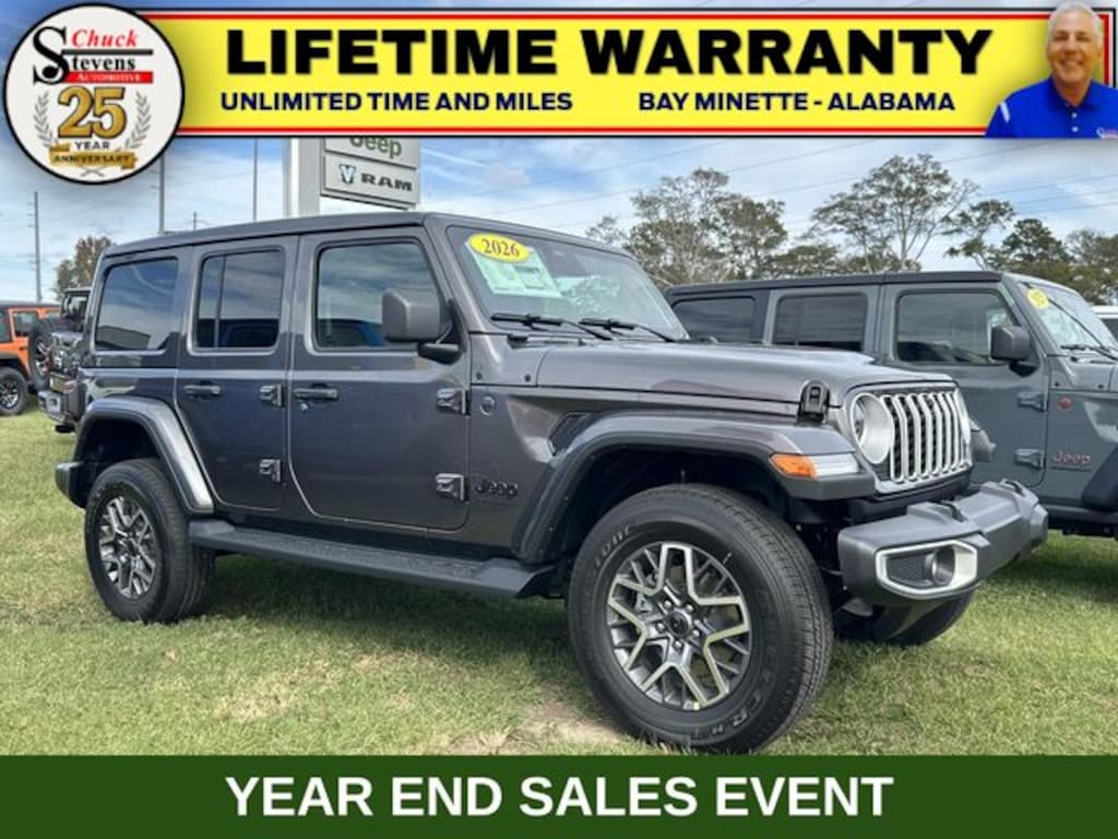 New 2026 Jeep Wrangler Sahara Sport Utility
