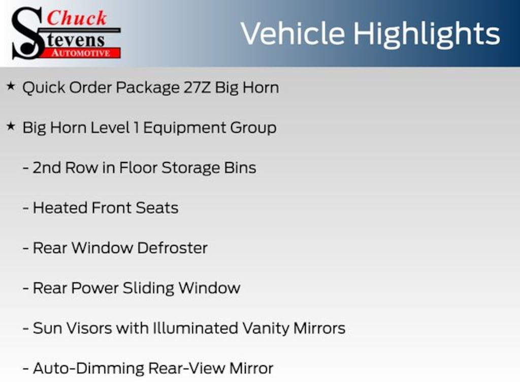 New 2026 Ram 1500 Big Horn/Lone Star Pickup