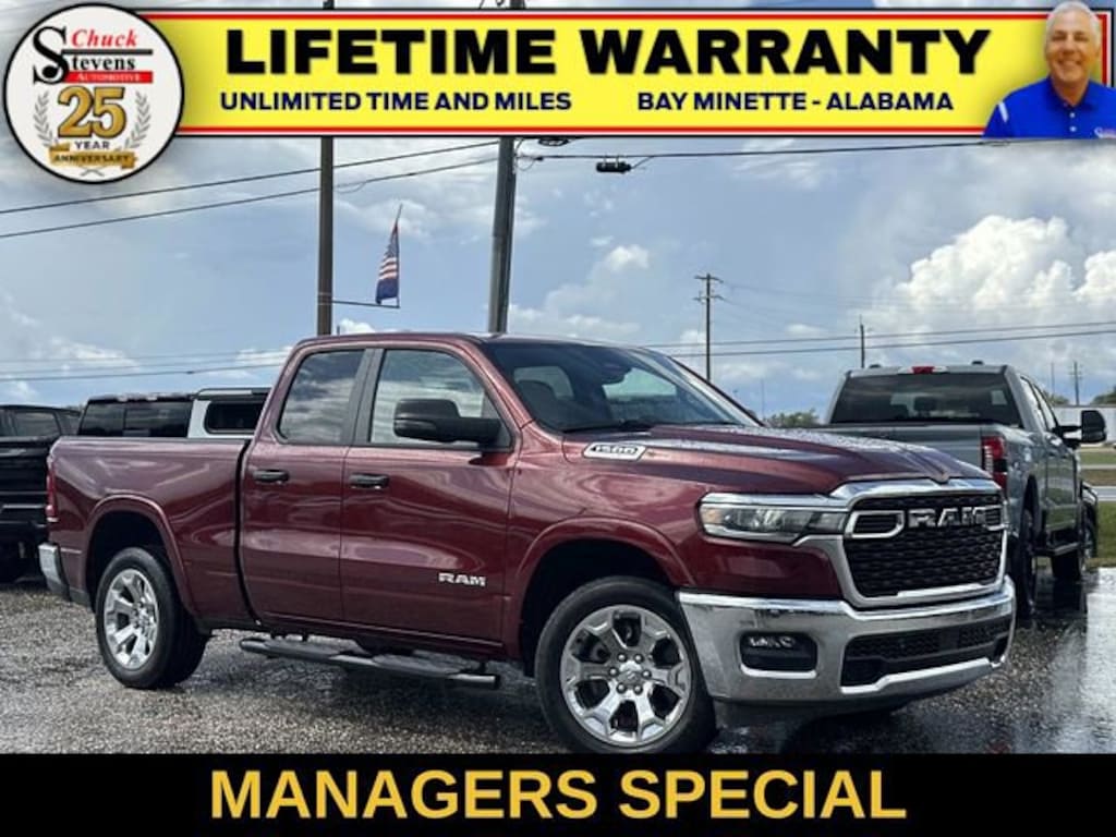 Used 2025 Ram 1500 Big Horn Crew Cab 4x4 64 Box Truck