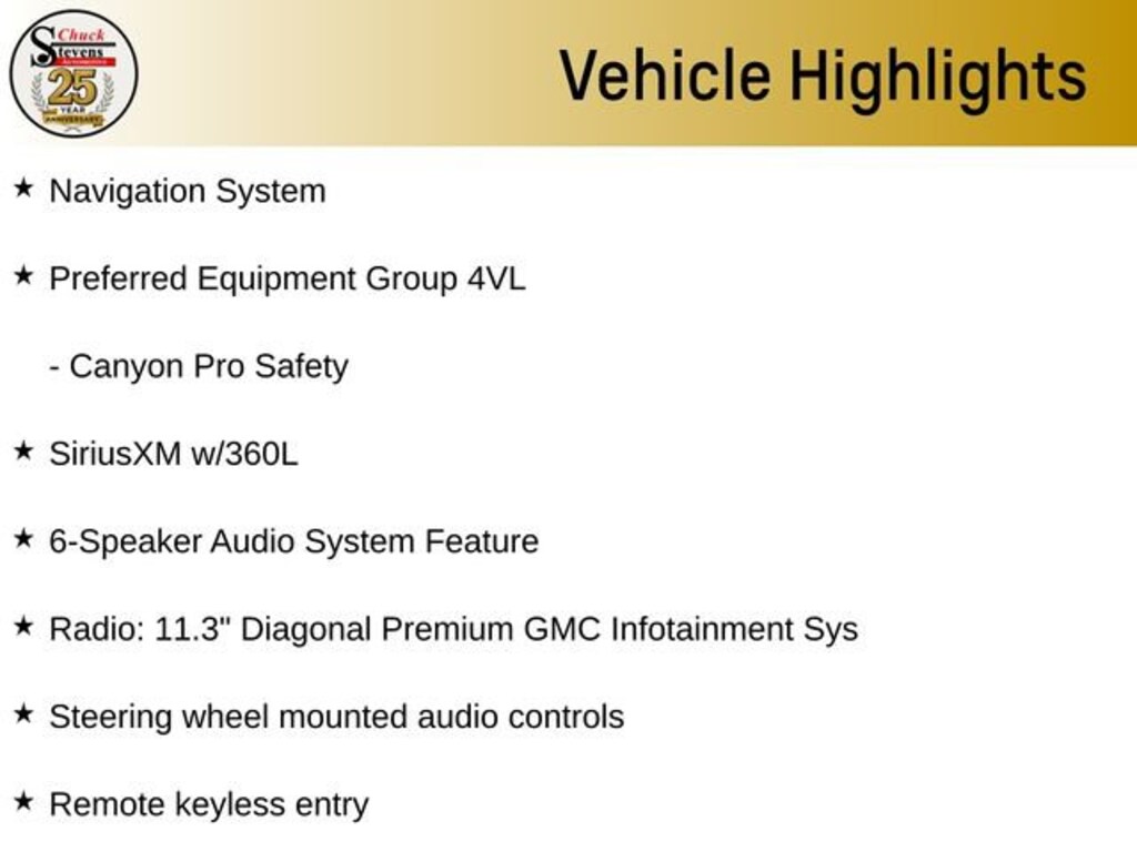 Used 2023 GMC Canyon Elevation Truck