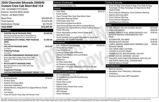 2026 Chevrolet Silverado 2500 HD Custom - Photo 15