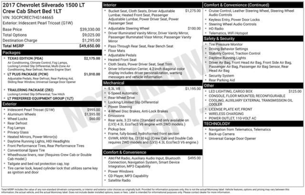 Used 2017 Chevrolet Silverado 1500 LT Truck