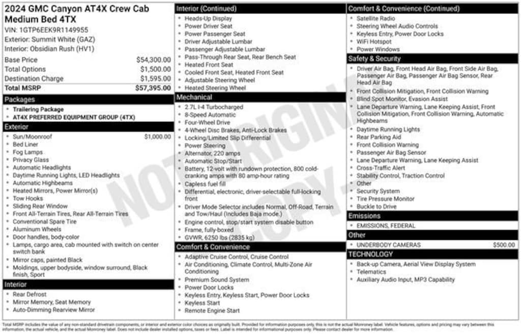 Used 2024 GMC Canyon AT4X Truck