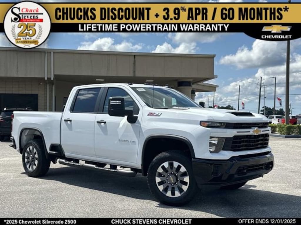 New 2025 Chevrolet Silverado 2500 HD Custom Truck