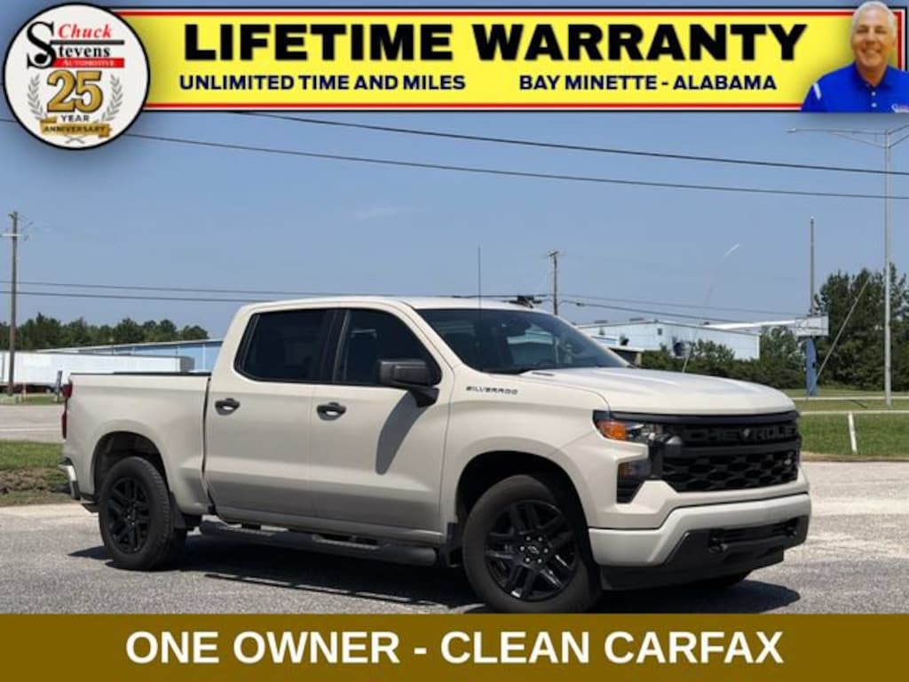 Used 2026 Chevrolet Silverado 1500 Custom Truck Crew Cab