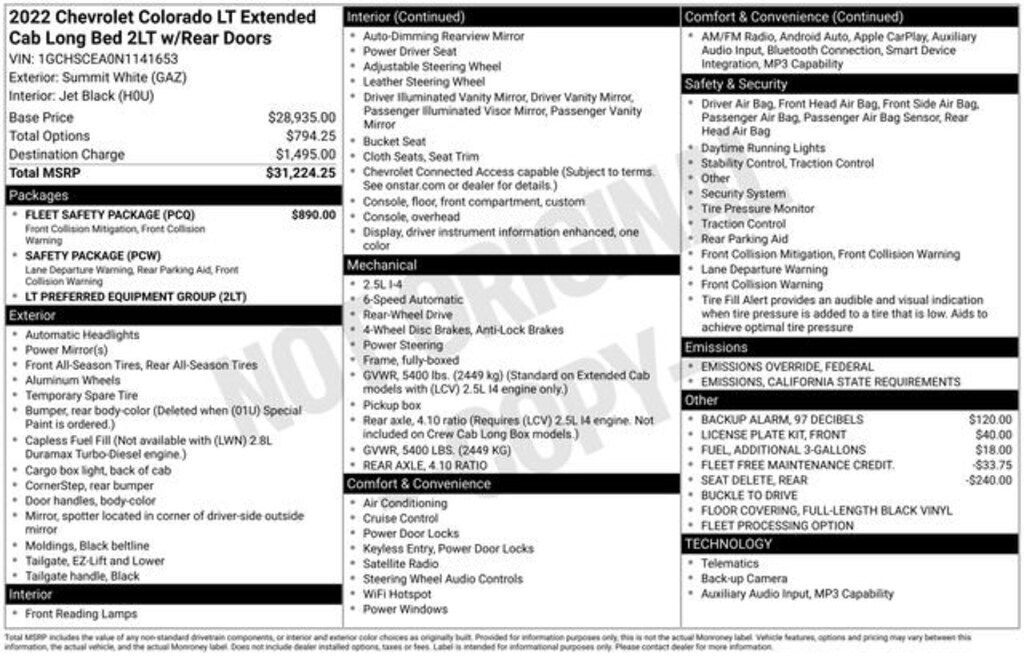 Used 2022 Chevrolet Colorado LT Truck