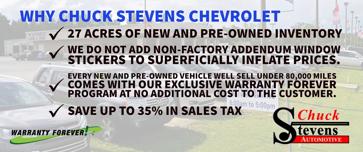 New and Used Chevrolet dealership in Bay Chuck Stevens