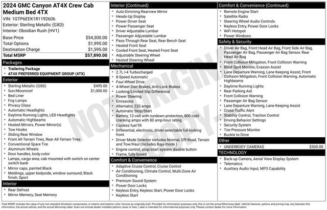2024 GMC Canyon AT4X - Photo 37