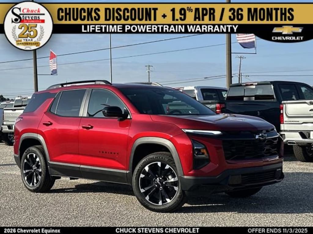 New 2026 Chevrolet Equinox RS SUV