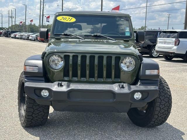 Used 2021 Jeep Wrangler Unlimited Sport with VIN 1C4HJXDN8MW623030 for sale in Bay Minette, AL