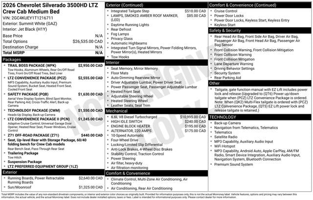 2026 Chevrolet Silverado 3500 HD LTZ - Photo 15