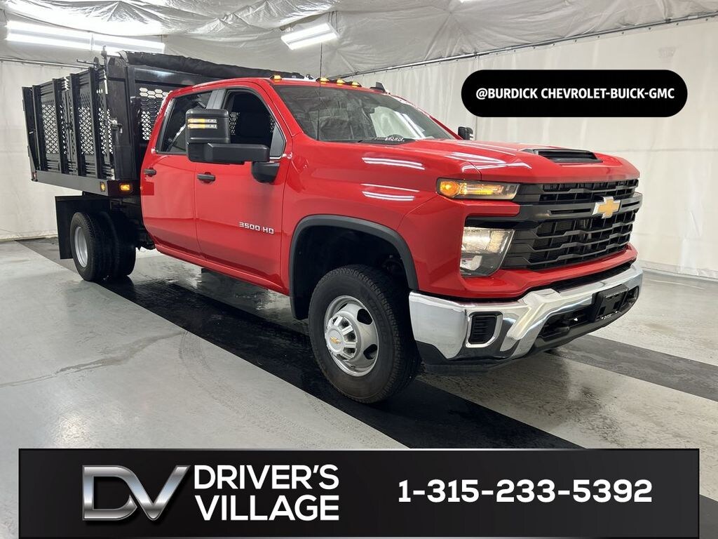 Used 2024 Chevrolet Silverado 3500 HD Chassis Work Truck Truck Crew Cab