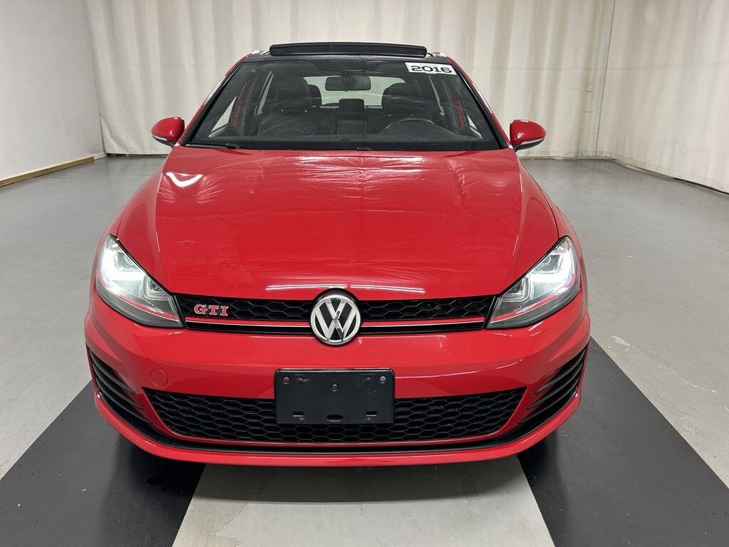 Used 2016 Volkswagen Golf GTI Autobahn w/Performance Package 4-Door Hatchback