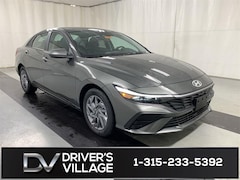 2025 Hyundai Elantra Hybrid Blue Sedan