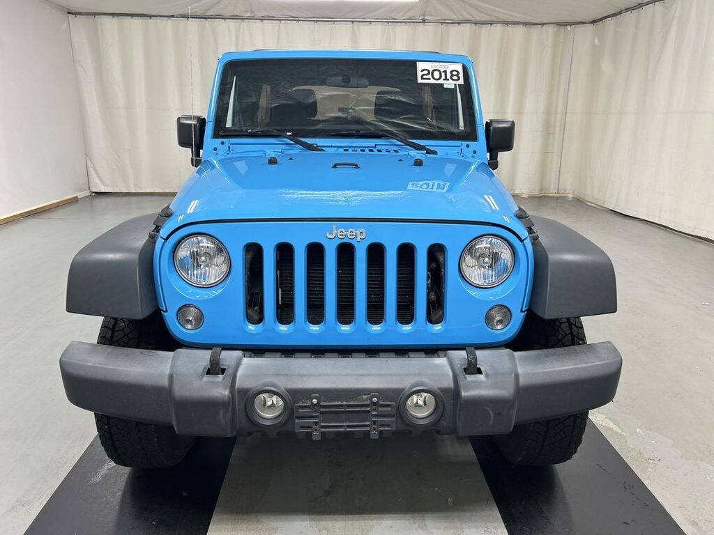 Used 2018 Jeep Wrangler JK Unlimited Sport 4x4 SUV