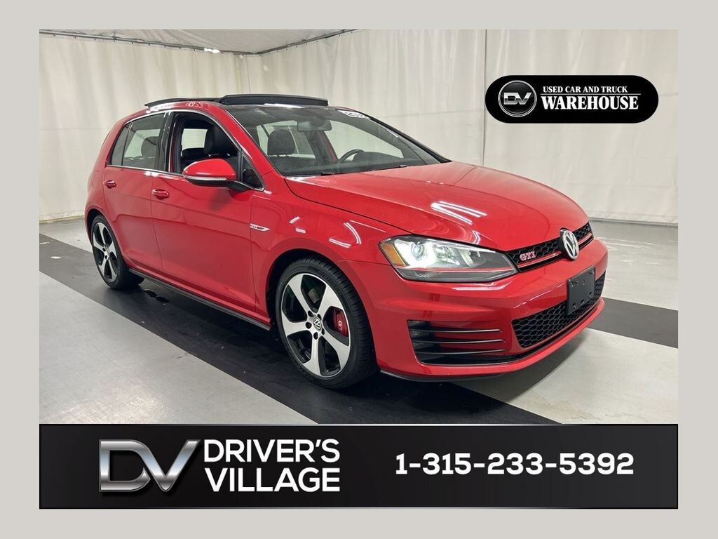 Used 2016 Volkswagen Golf GTI Autobahn w/Performance Package 4-Door Hatchback