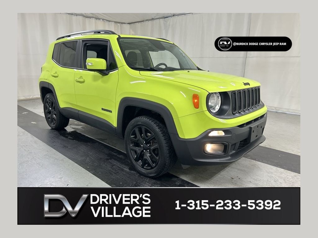 Used 2017 Jeep Renegade Latitude 4x4 SUV