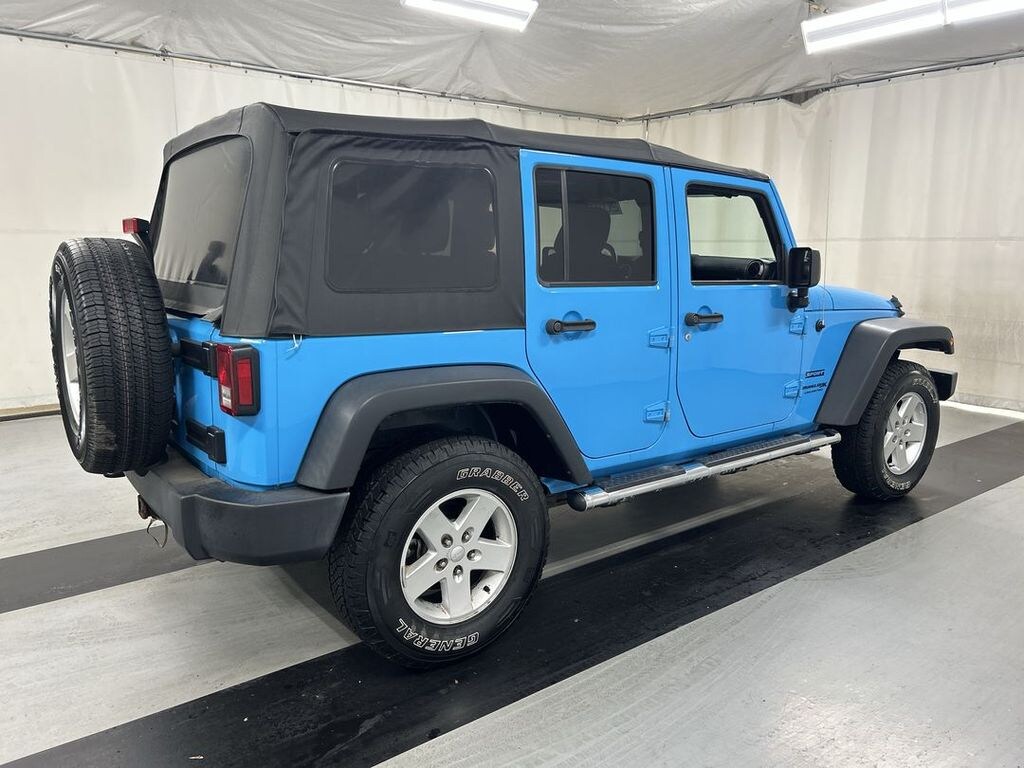 Used 2018 Jeep Wrangler JK Unlimited Sport 4x4 SUV