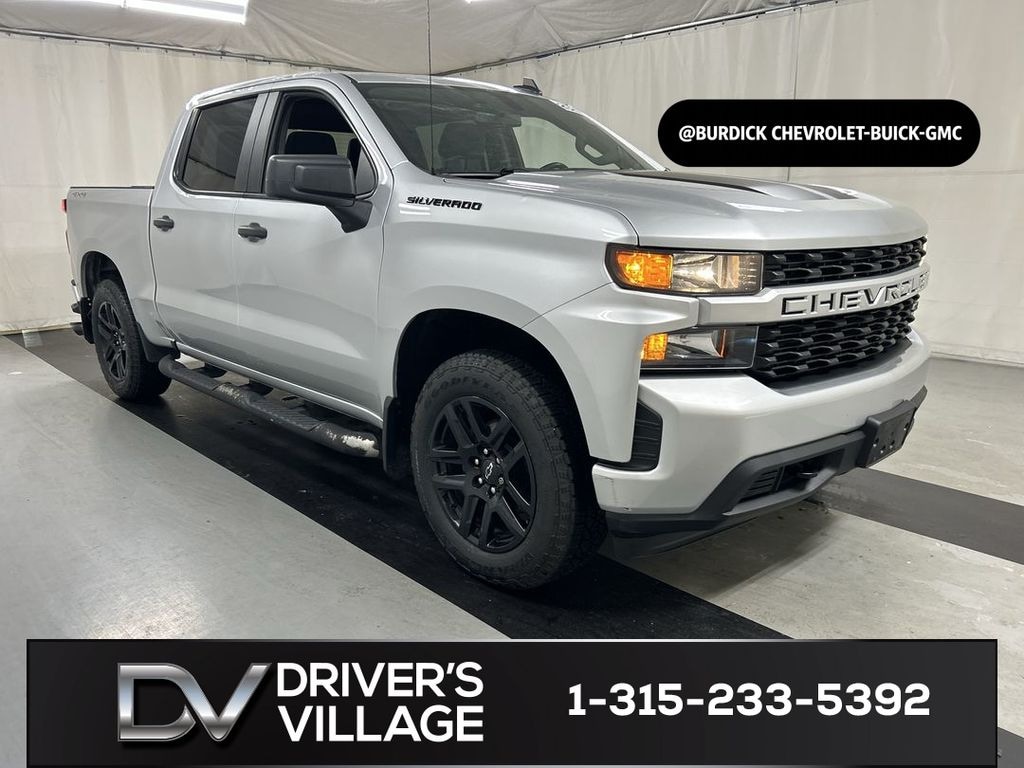 Used 2021 Chevrolet Silverado 1500 Custom Truck Crew Cab