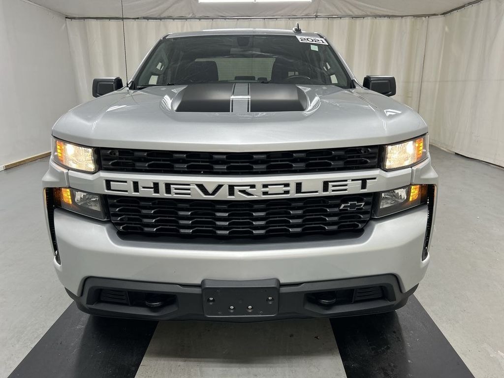 Used 2021 Chevrolet Silverado 1500 Custom Truck Crew Cab
