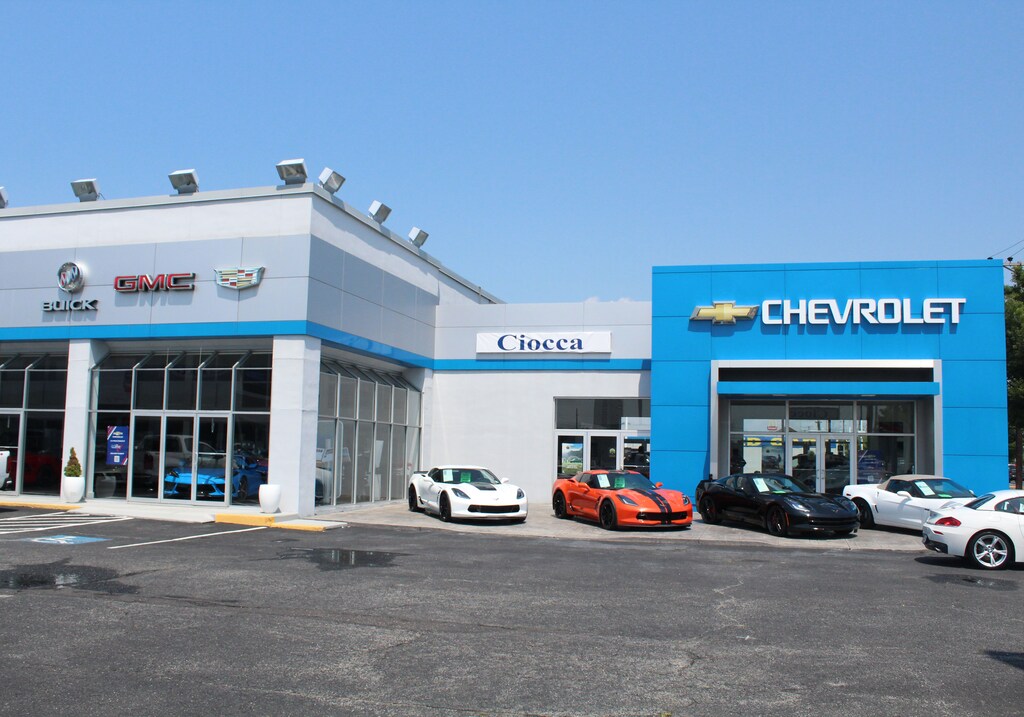 About Ciocca Atlantic City Atlantic City New Buick, Chevrolet, GMC and Used Car Dealer