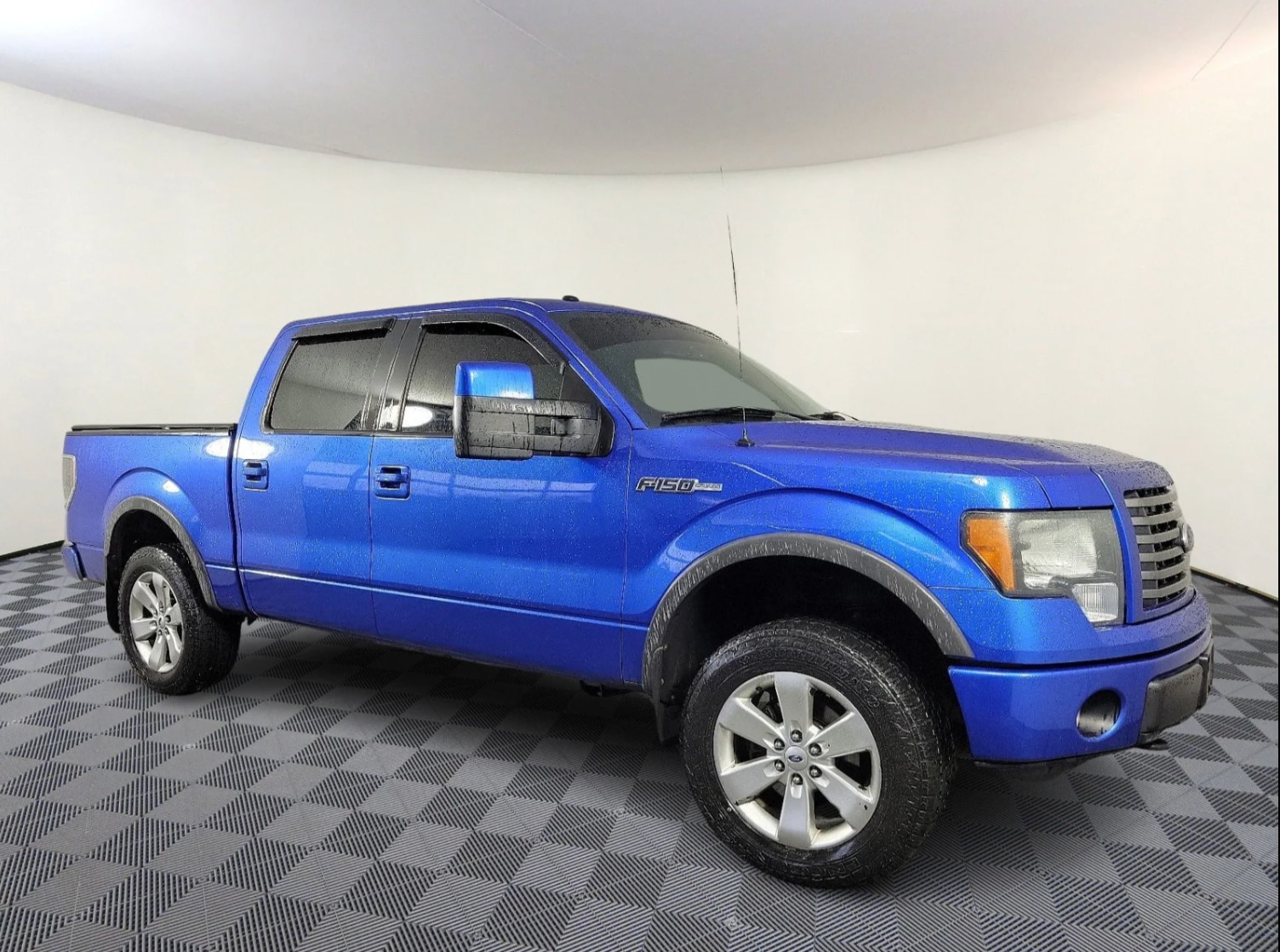 Pickup truck Parked in Garage
