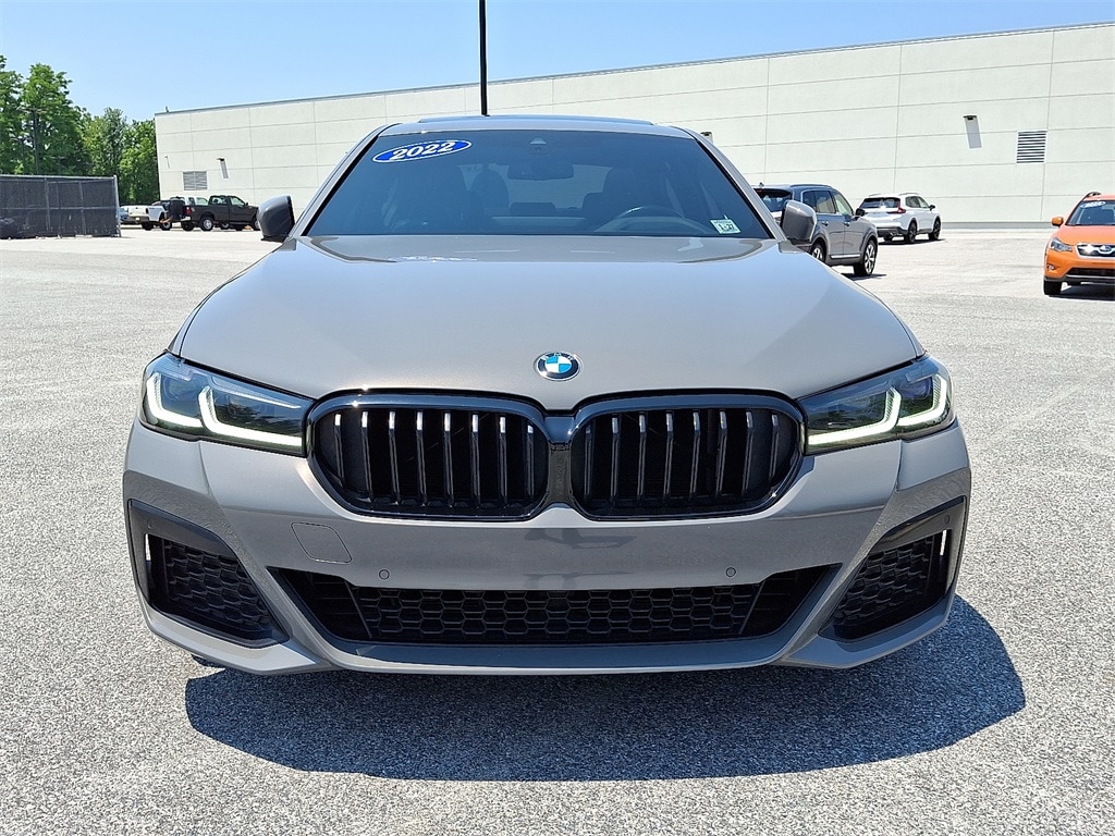 Certified 2022 BMW 5 Series 530i with VIN WBA13BJ0XNWX46057 for sale in York, PA