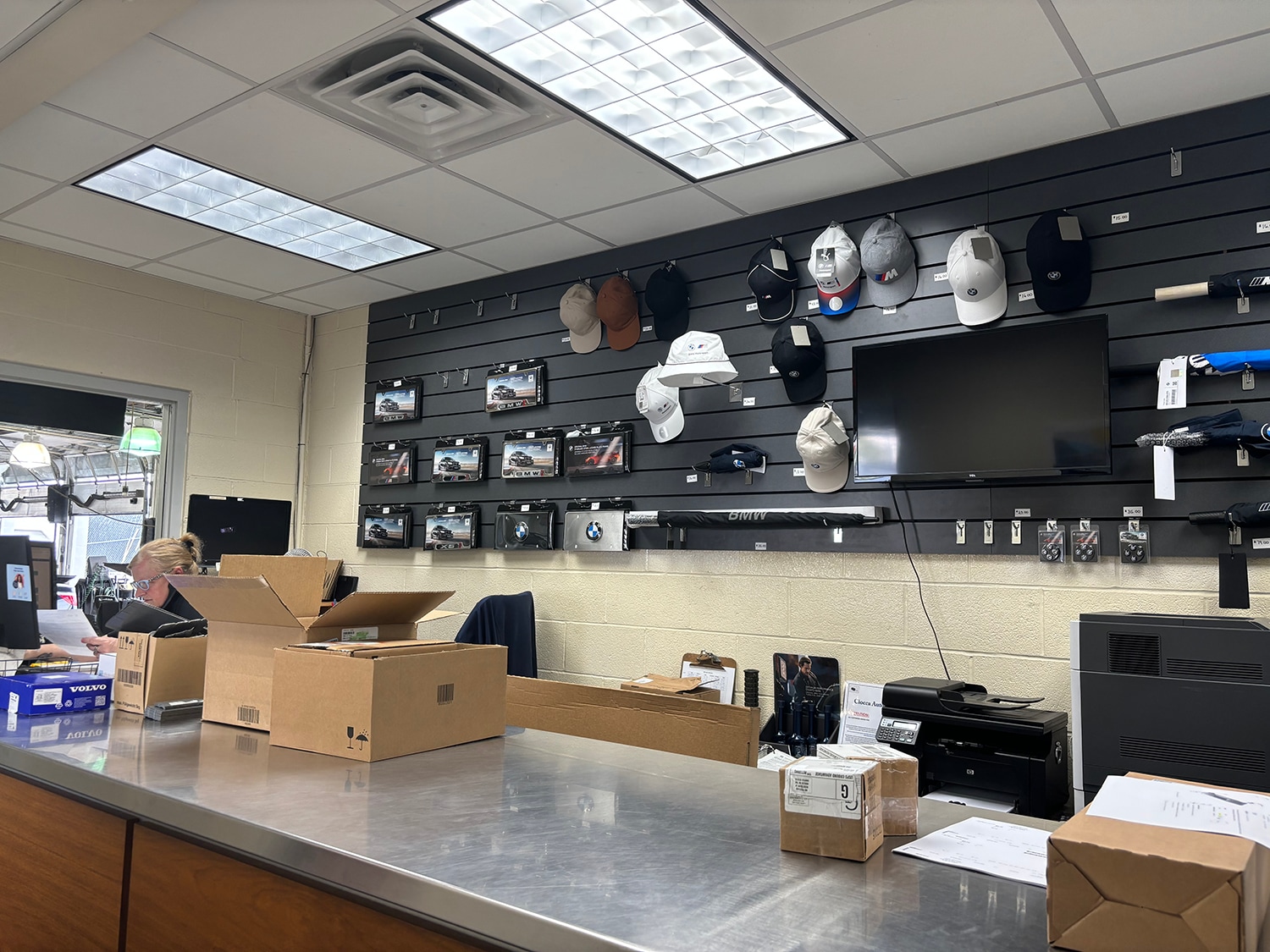 Service Center Header