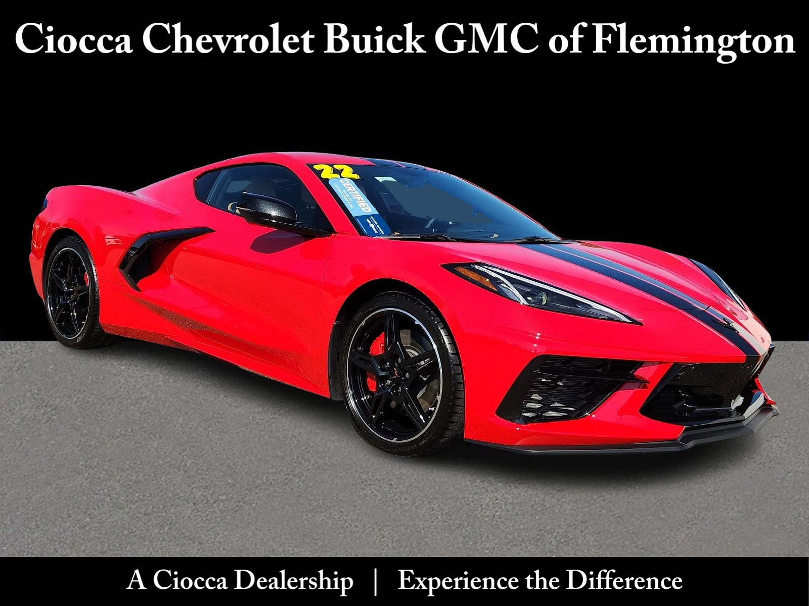 Used 2022 Chevrolet Corvette For Sale at Ciocca Cadillac of Flemington  VIN: 1G1YB2D48N5118614