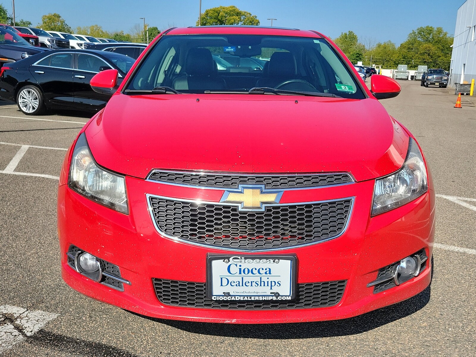 Used 2014 Chevrolet Cruze 2LT with VIN 1G1PE5SBXE7390222 for sale in Flemington, NJ