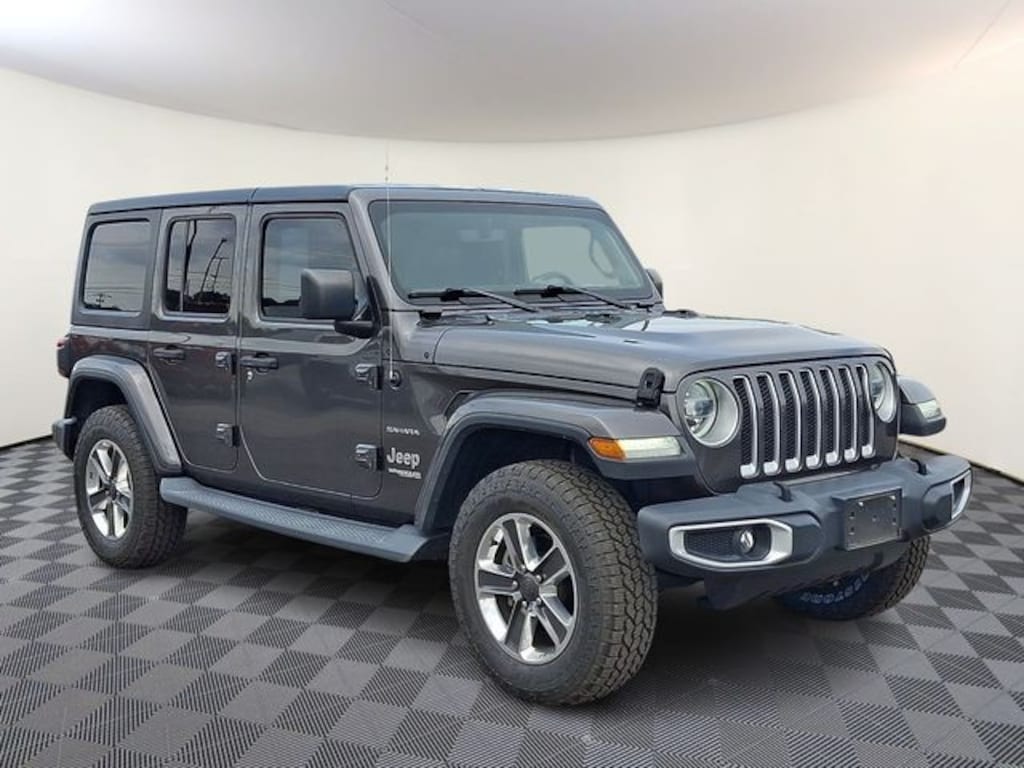 Used 2019 Jeep Wrangler Unlimited Sahara 4x4 SUV