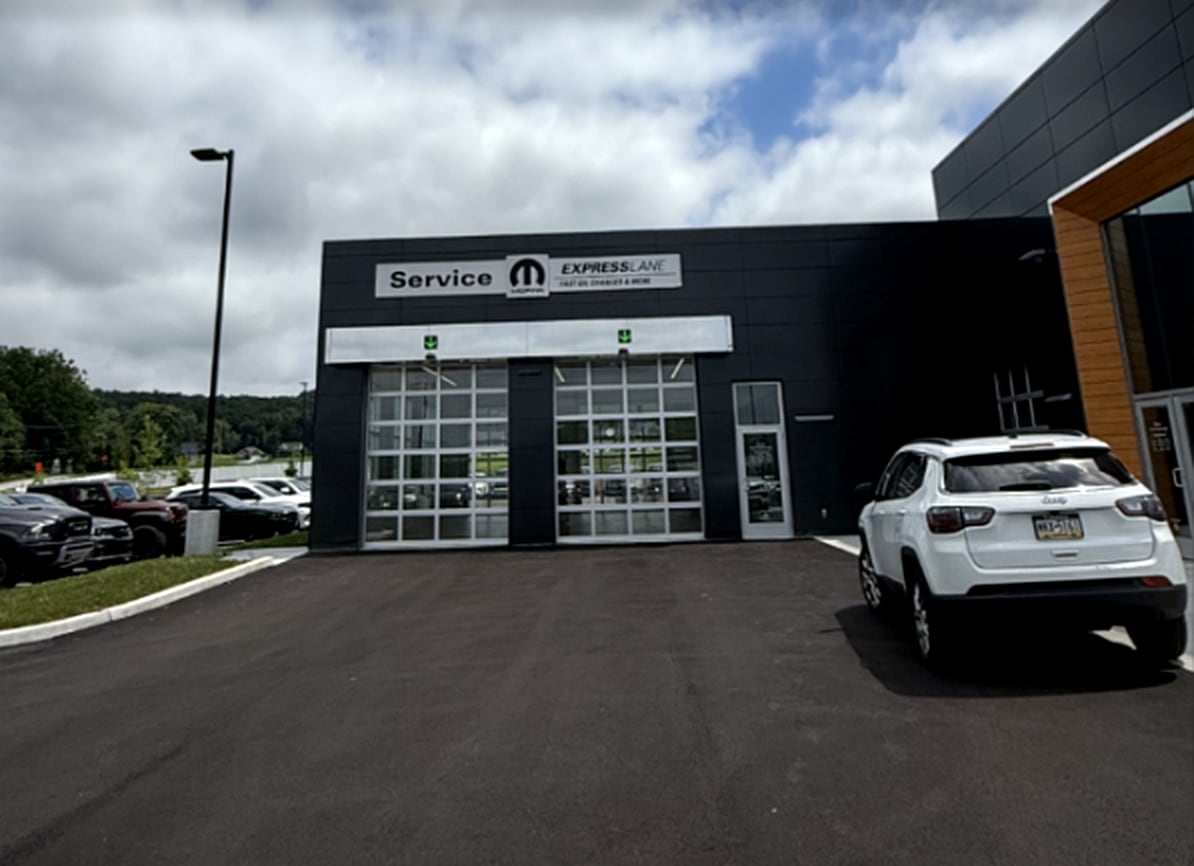 Ciocca CDJR of Hanover service building with 