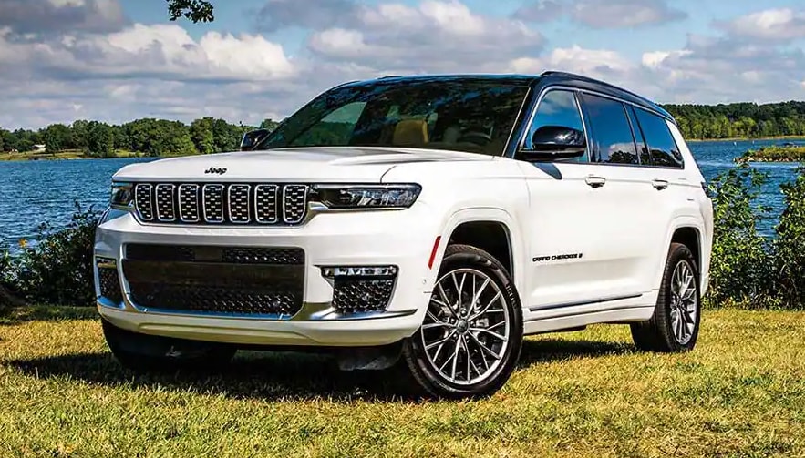 Grand Cherokee Parked Outside