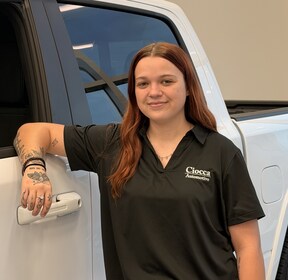 Staff member Amber Price from ID_6eea1d4ad781