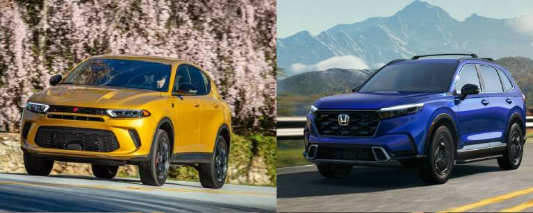 2025 dodge hornet vs honda cr-v