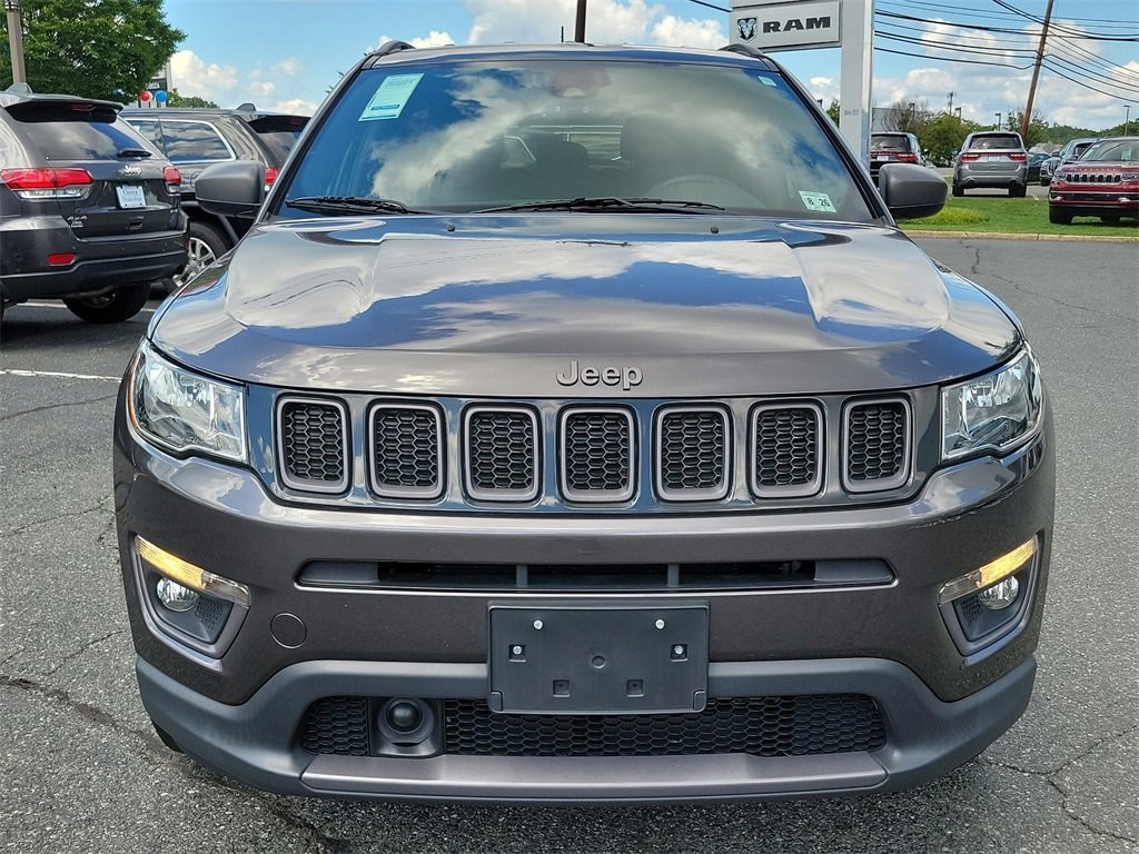 Certified 2021 Jeep Compass 80th Spec. Edition with VIN 3C4NJDEB3MT543372 for sale in Flemington, NJ