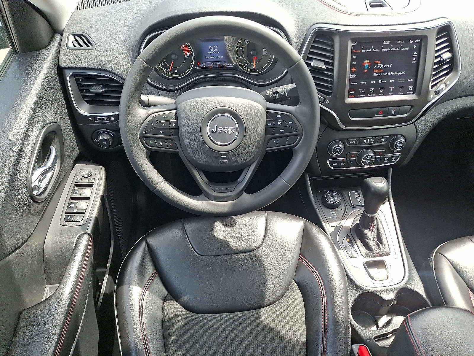 Used 2022 Jeep Cherokee Trailhawk with VIN 1C4PJMBX8ND517611 for sale in Flemington, NJ