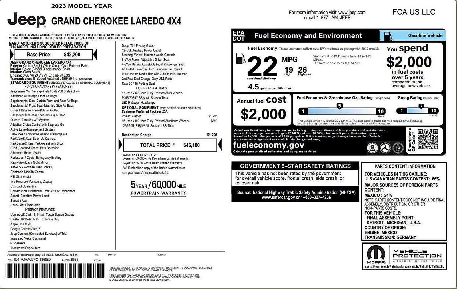 1C4RJHAG7PC536080