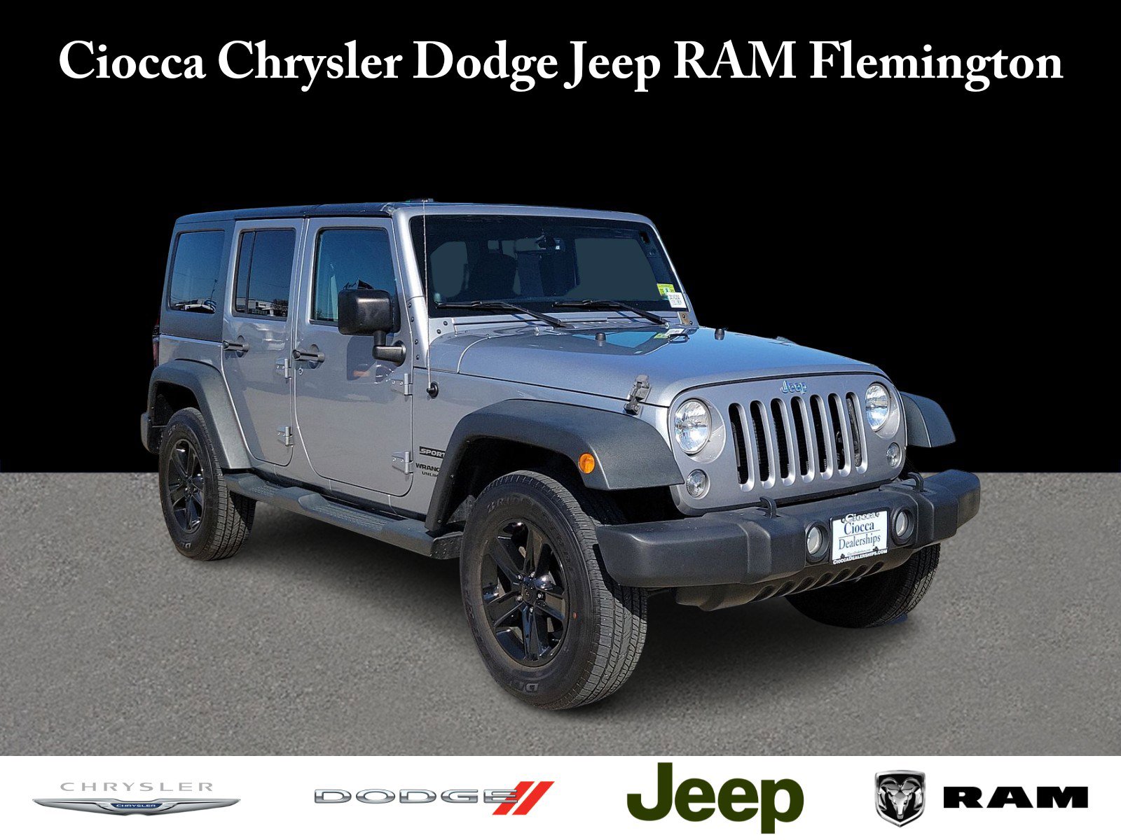 Used 2014 Jeep Wrangler Unlimited For Sale at Ciocca Cadillac of Flemington  | VIN: 1C4BJWDG4EL305250