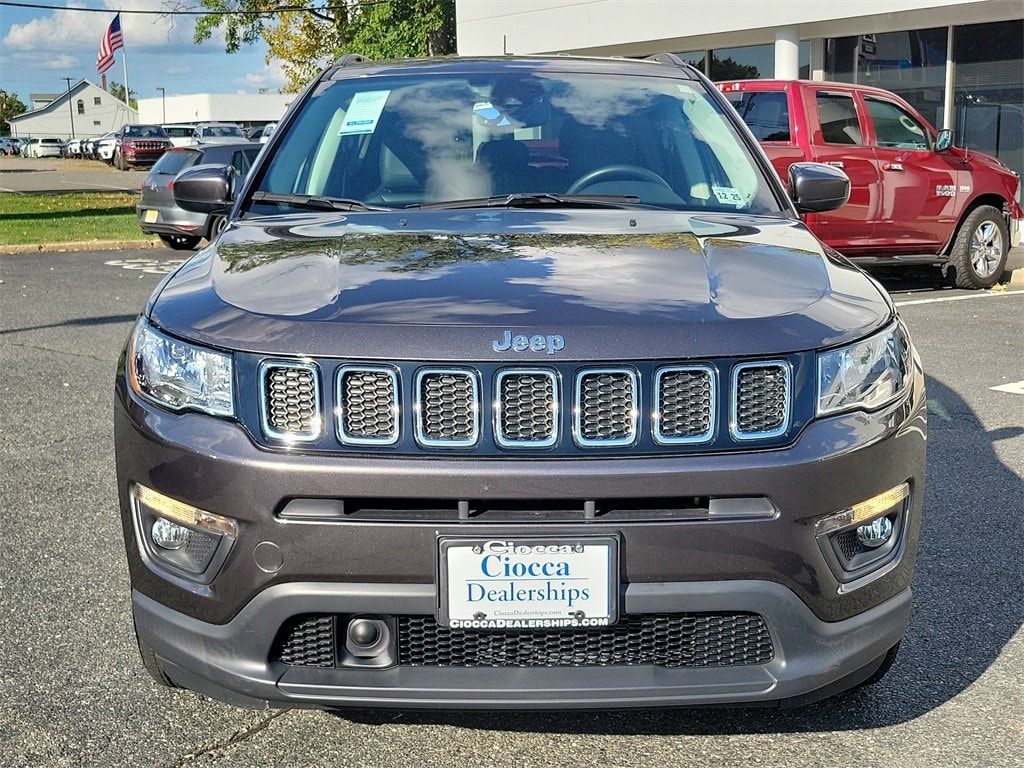 Certified 2021 Jeep Compass Latitude with VIN 3C4NJDBB3MT524549 for sale in Flemington, NJ