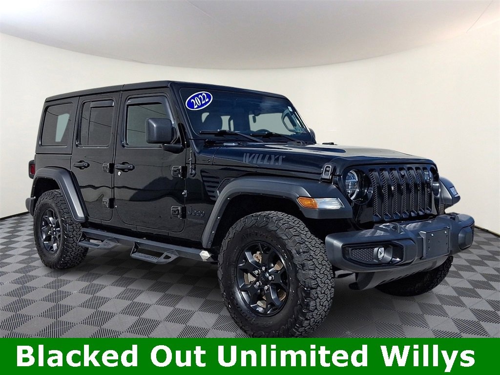 Used 2022 Jeep Wrangler Unlimited Sport SUV