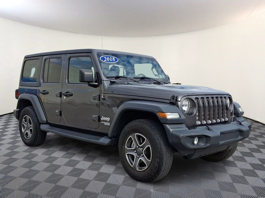 Used 2018 Jeep Wrangler Unlimited Sport 4x4 SUV