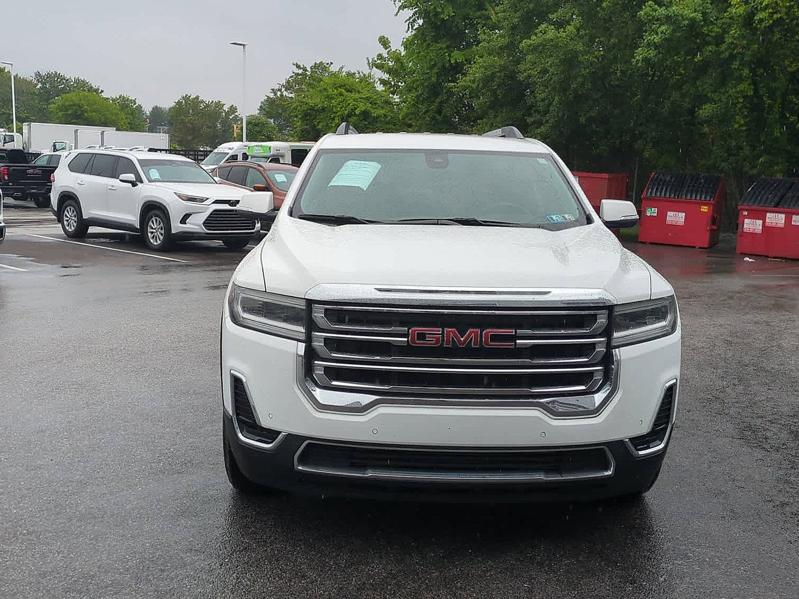 Used 2022 GMC Acadia SLE with VIN 1GKKNRL40NZ167933 for sale in West Chester, PA