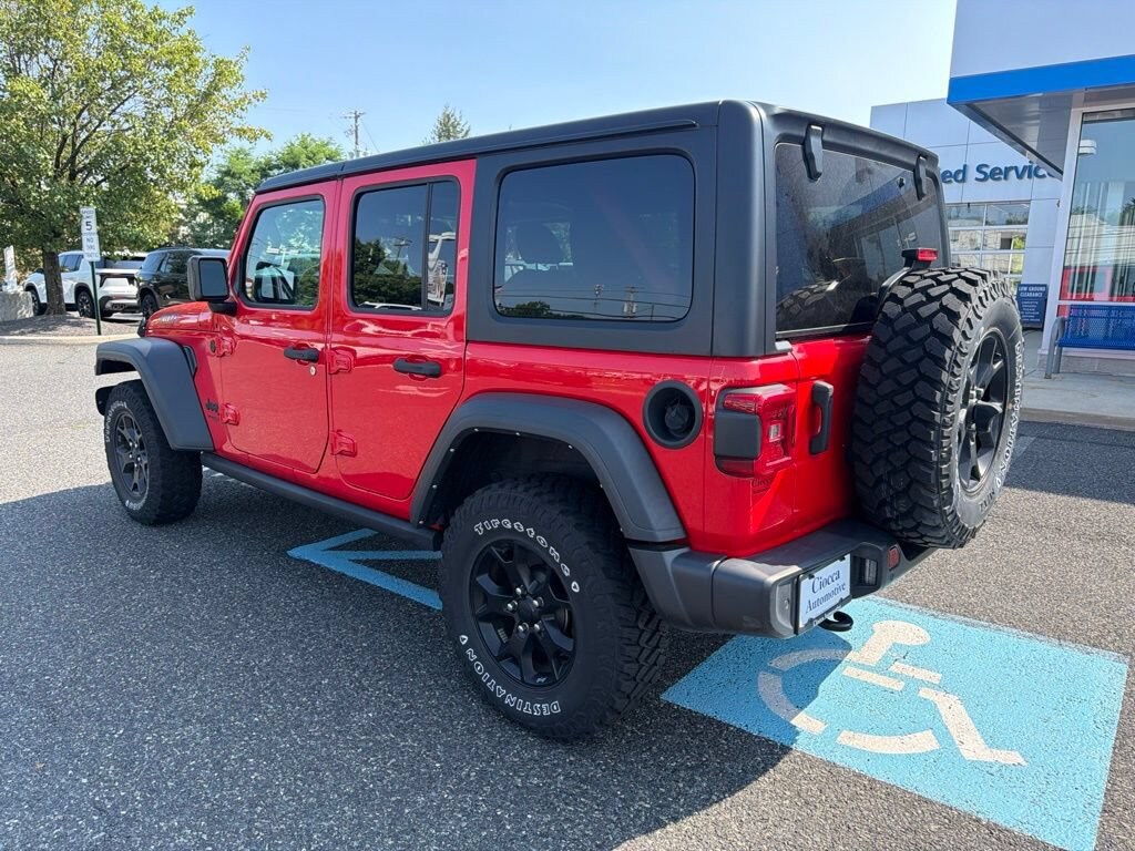 Used 2022 Jeep Wrangler Unlimited Willys 4x4 SUV