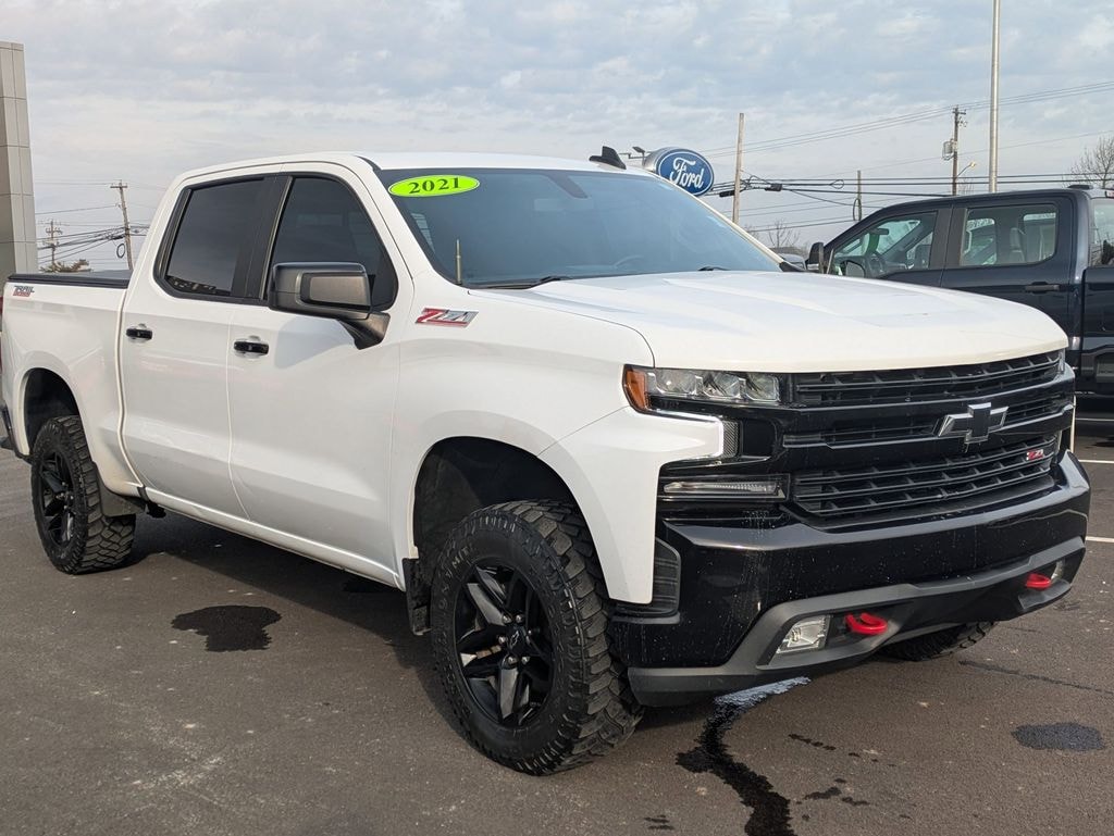 Used 2021 Chevrolet Silverado 1500 LT Trail Boss Truck Crew Cab