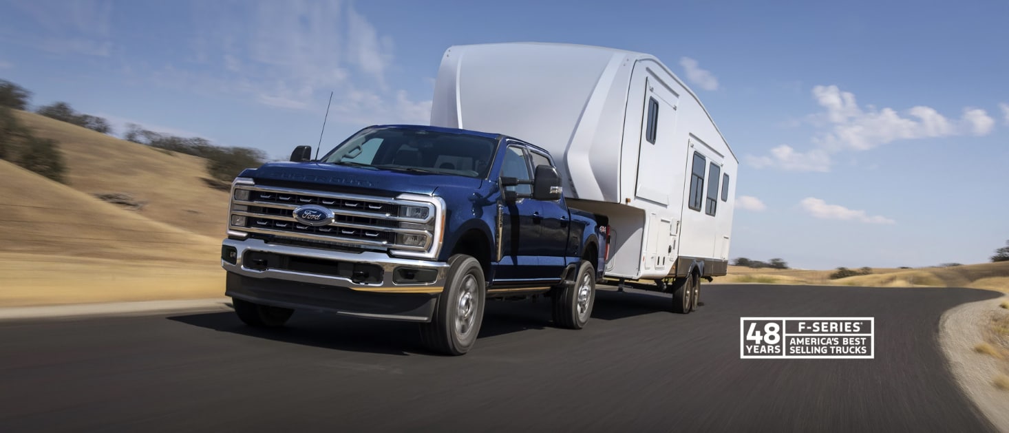 2025 Ford F-250 with Trailer