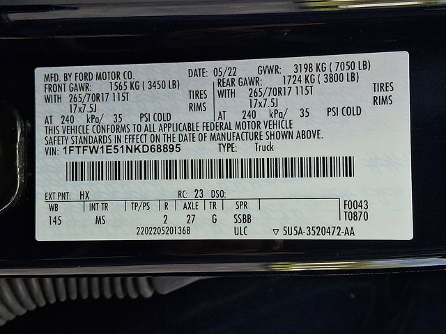 2022 Ford F-150 XLT - Photo 27