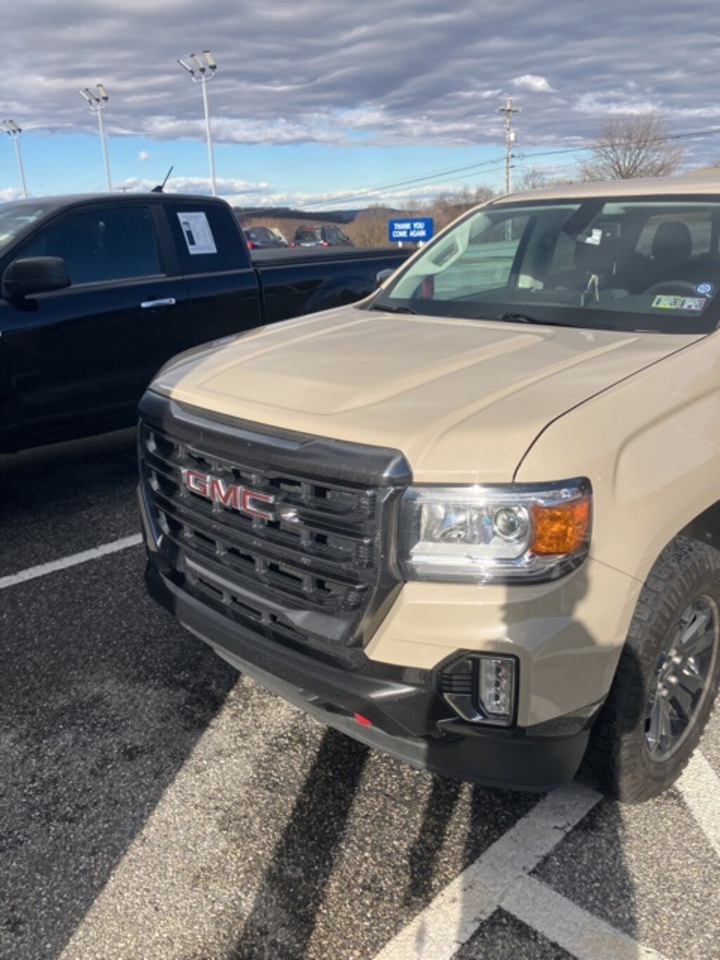 Used 2022 GMC Canyon AT4 w/Leather Truck Crew Cab